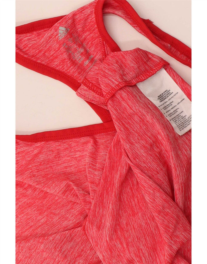 Женский жилет Adidas Climalite Vest UK 12/14, средний розовый в крапинку, полиэстер