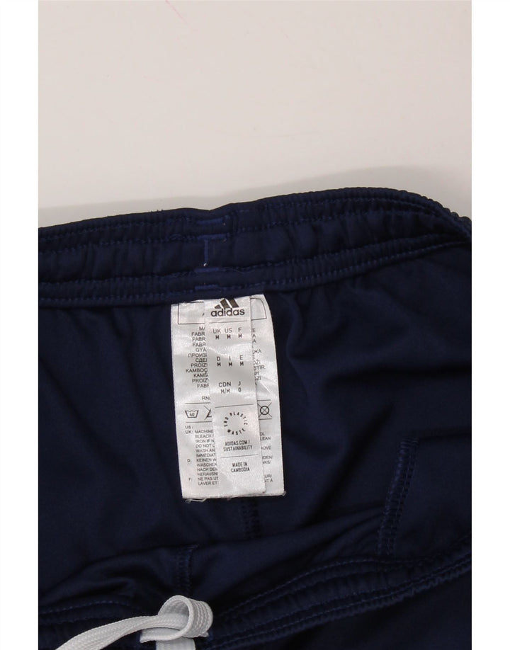 ADIDAS Mens Aeroready Sport Shorts Medium  Navy Blue Polyester Vintage Adidas and Second-Hand Adidas from Messina Hembry 