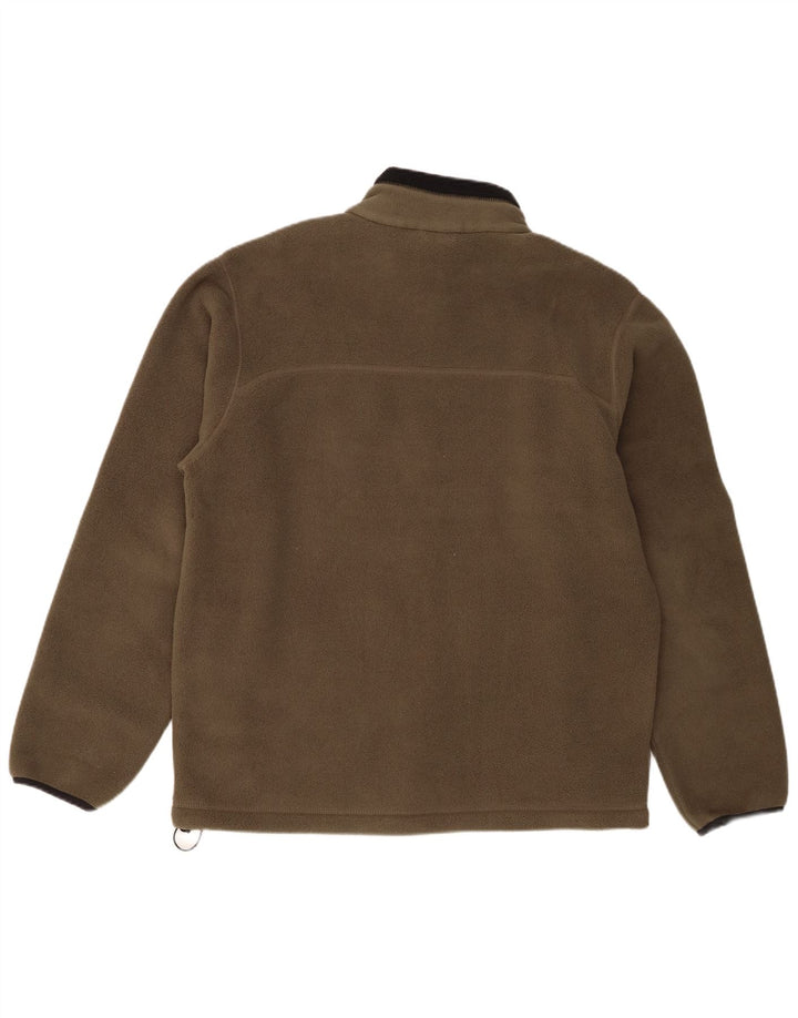 Мужская флисовая куртка Timberland UK 40, большой цвет хаки, полиэстер