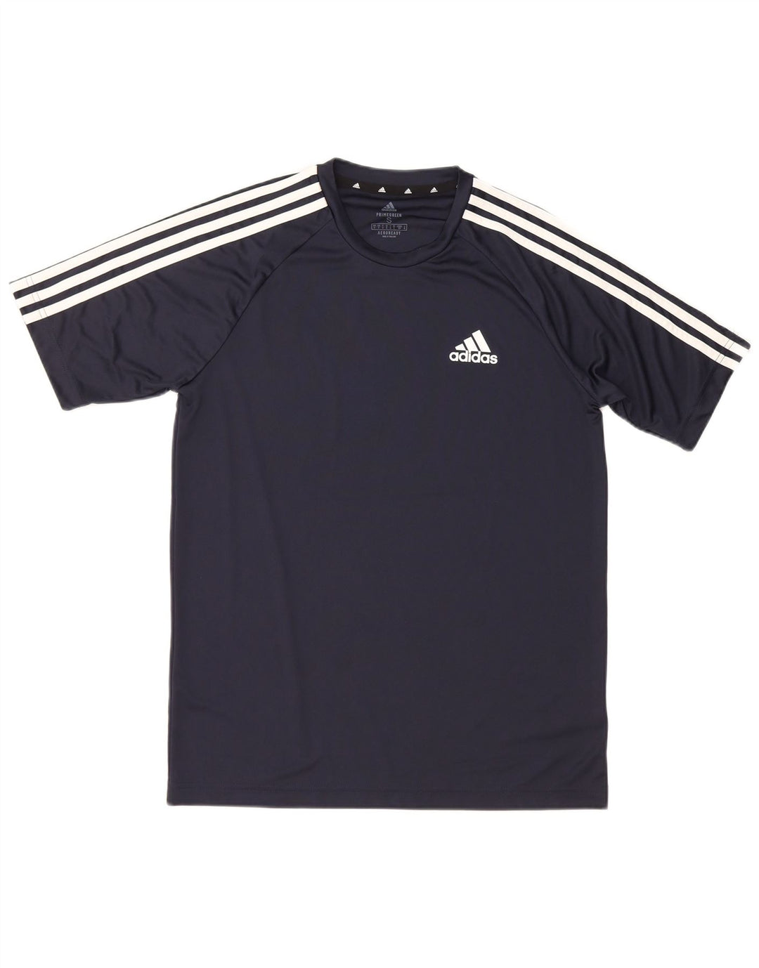 Adidas Мужская футболка Top Small Темно-синий полиэстер