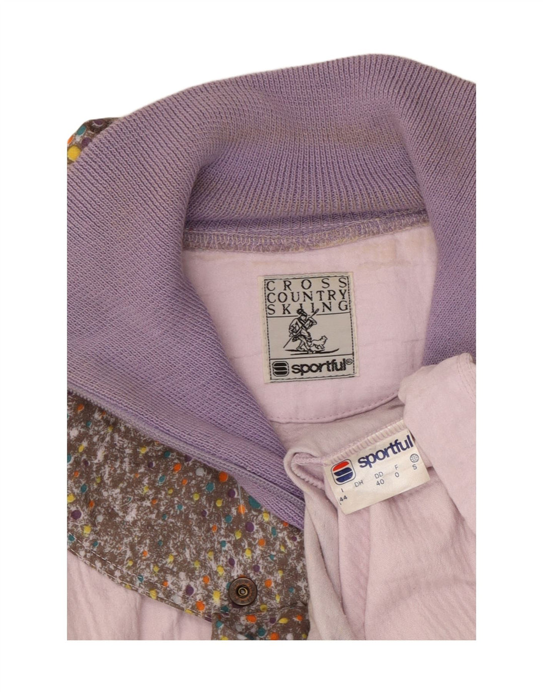 Куртка-анорак женский CROSS COUNTRY IT 44 Medium Purple Colourblock