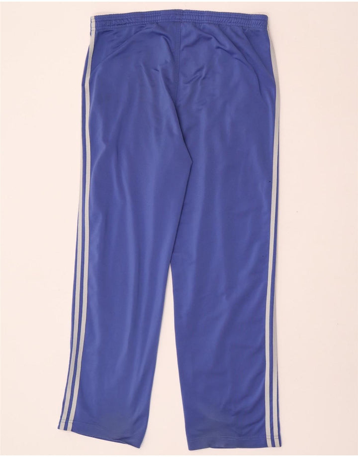 Мужские спортивные брюки Adidas UK 36/38, маленький синий полиэстер