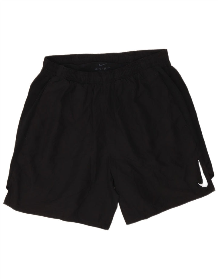 Мужские спортивные шорты Nike Dri Fit, средние черные