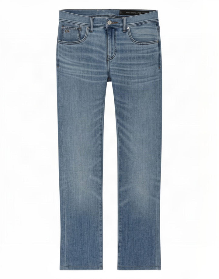 Женские узкие джинсы Armani W30 L29 синие, хлопок