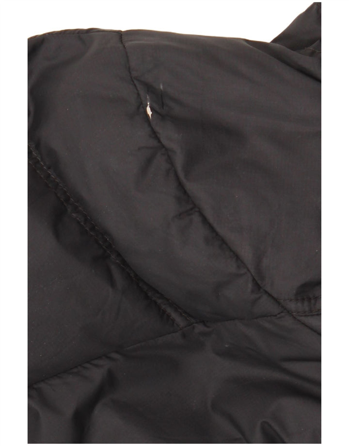 Мужская стеганая куртка Tommy Hilfiger UK 38, средний черный нейлон