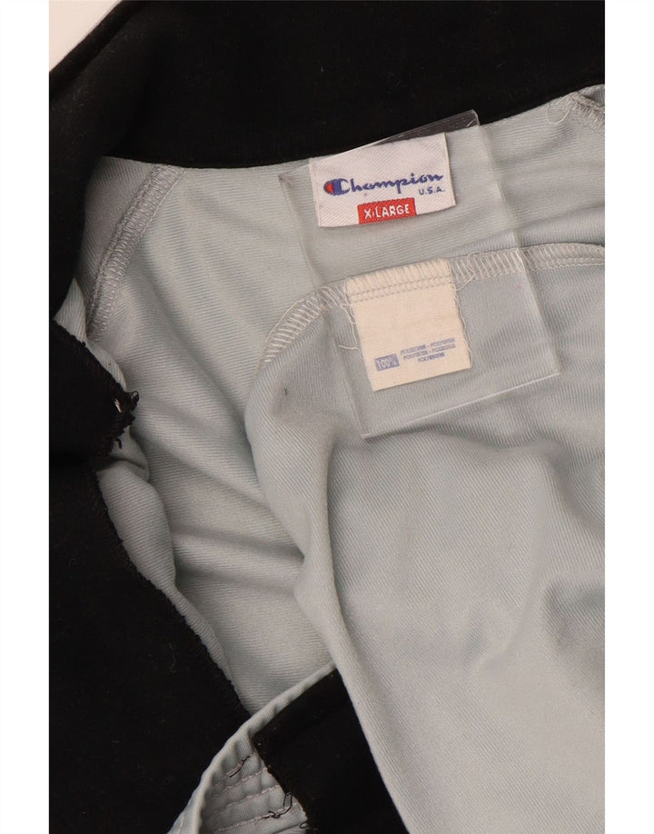 Мужской спортивный костюм CHAMPION USA с графическим рисунком, верхняя куртка XL, серый с цветными блоками