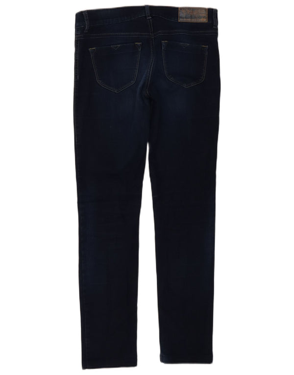 Женские супертонкие джинсы-джеггинсы DIESEL Livier с низкой талией W28 L28 синие