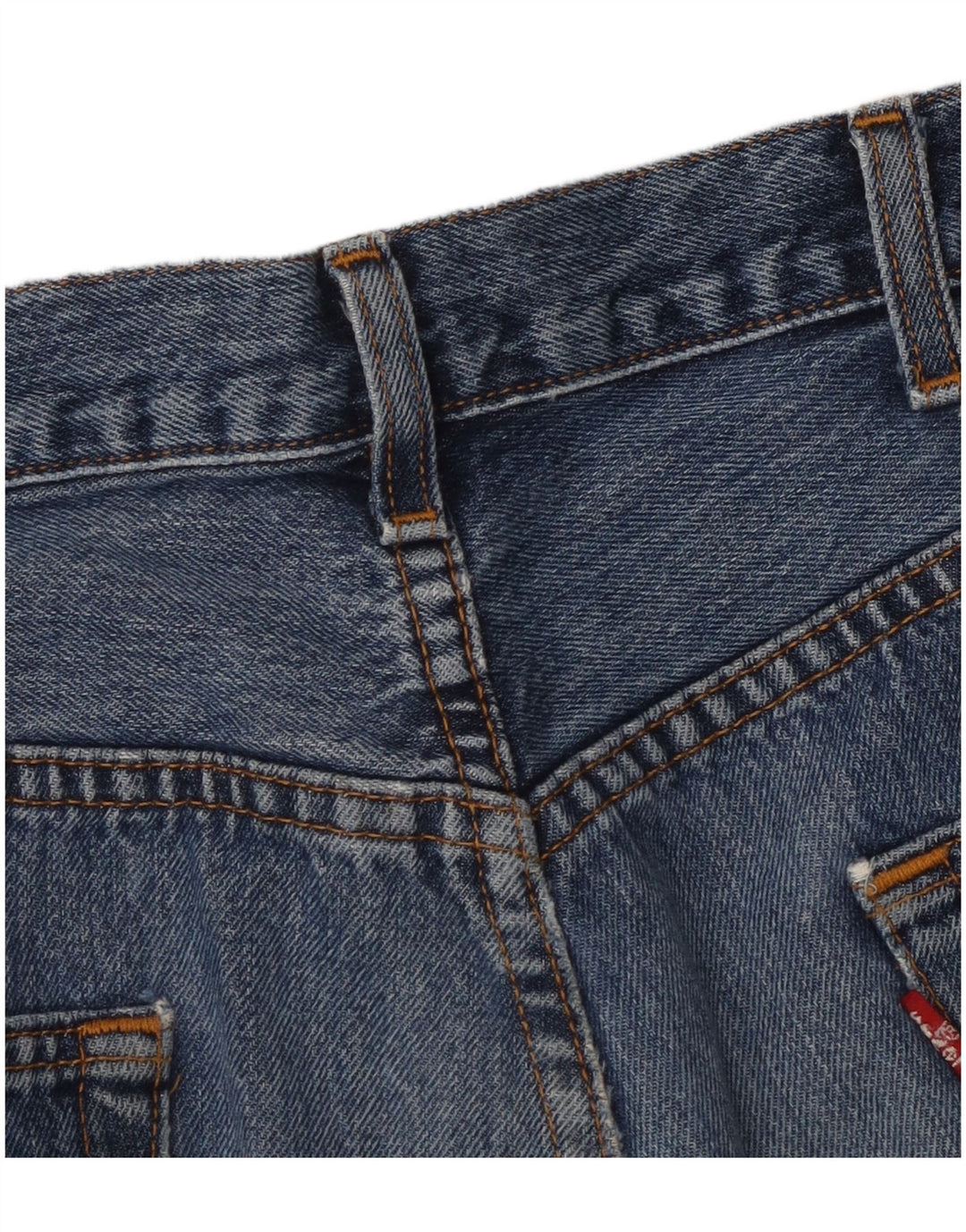 Мужские прямые джинсы LEVI'S 501 W40 L29 синие, хлопок