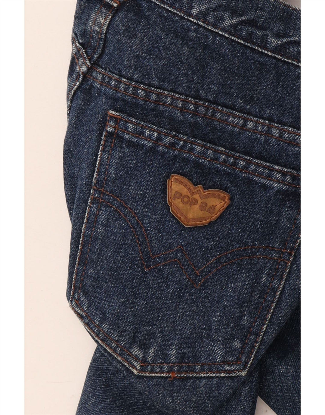 Мужские зауженные джинсы POP 84 W28 L29 синие