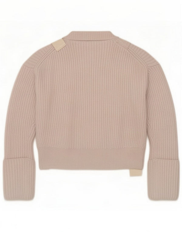 MINT VELVET Женский укороченный джемпер с круглым вырезом UK 6 XS Белый Новинка