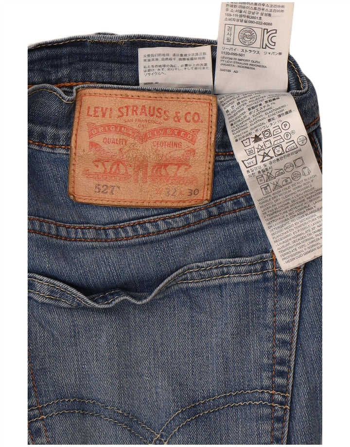 Мужские джинсы LEVI'S 527 Bootcut W30 L32 Синие, хлопок