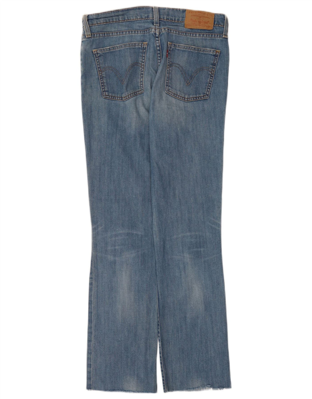 Женские прямые джинсы Levi's W30 L30 синие, хлопок