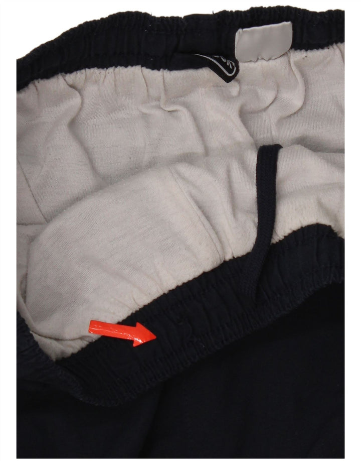 Мужские спортивные брюки Reebok с графическим принтом, джоггеры, средний темно-синий, полиэстер