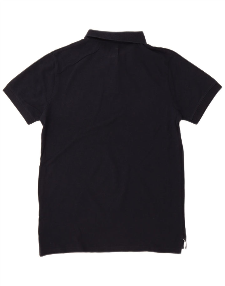 Мужская рубашка-поло JACK WILLS среднего размера, темно-синяя, хлопок