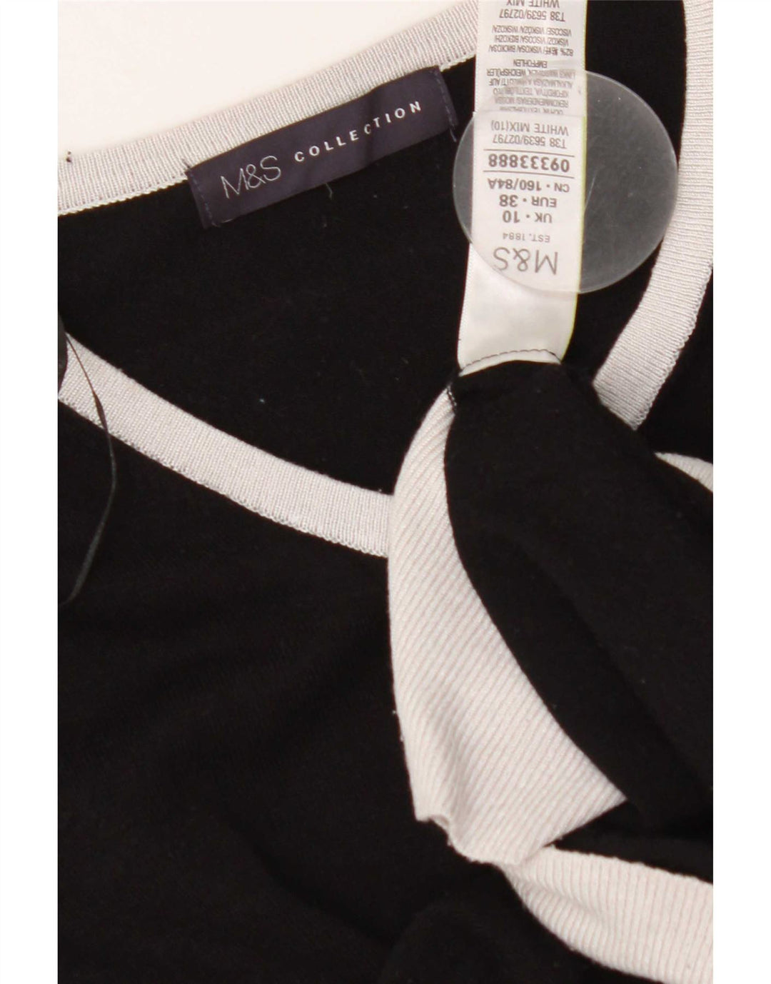 Женский кардиган Marks & Spencer, Великобритания, 10 шт., черный цветной блок