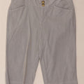 DOCKERS Womens Casual Shorts US 8 Medium W30  Grey Pinstripe Cotton Vintage Dockers and Second-Hand Dockers from Messina Hembry 