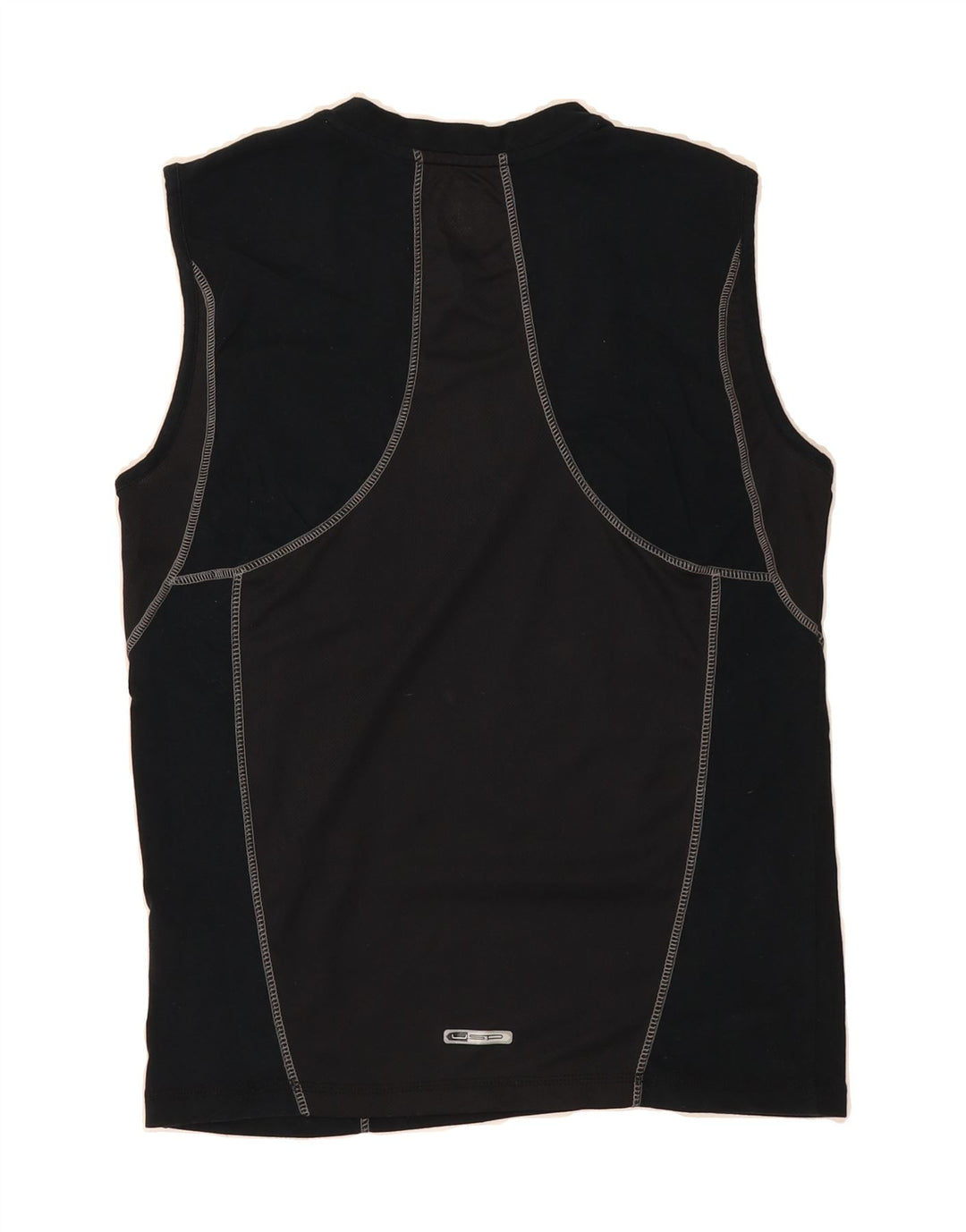 PUMA Womens Vest Top UK 14 Medium Black Cotton Vintage Puma and Second-Hand Puma from Messina Hembry 