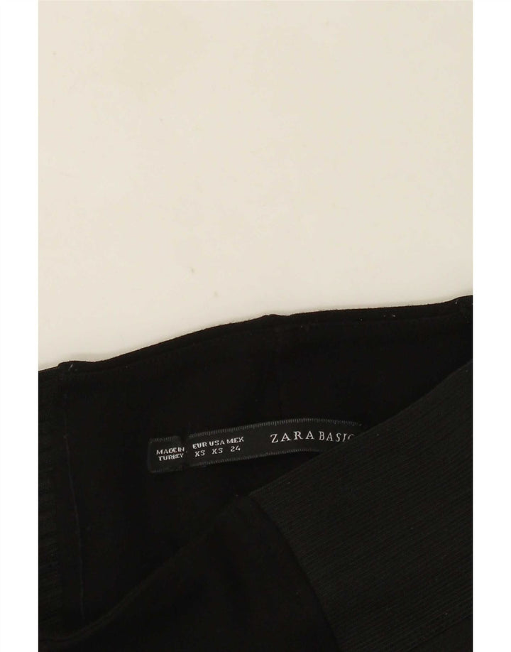 Женские леггинсы Zara UK 4 XS, черные