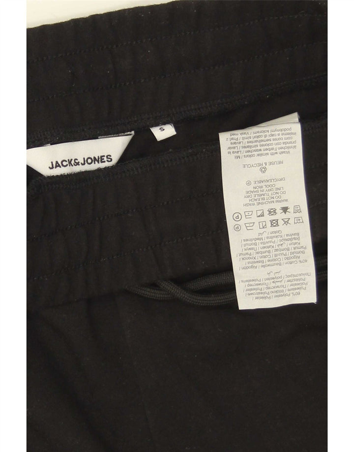 Мужские спортивные шорты Jack & Jones, маленькие черные из полиэстера