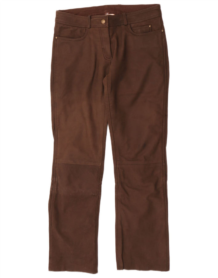 Женские прямые брюки Highway 1 EU 40 Medium W30 L31 Коричневые