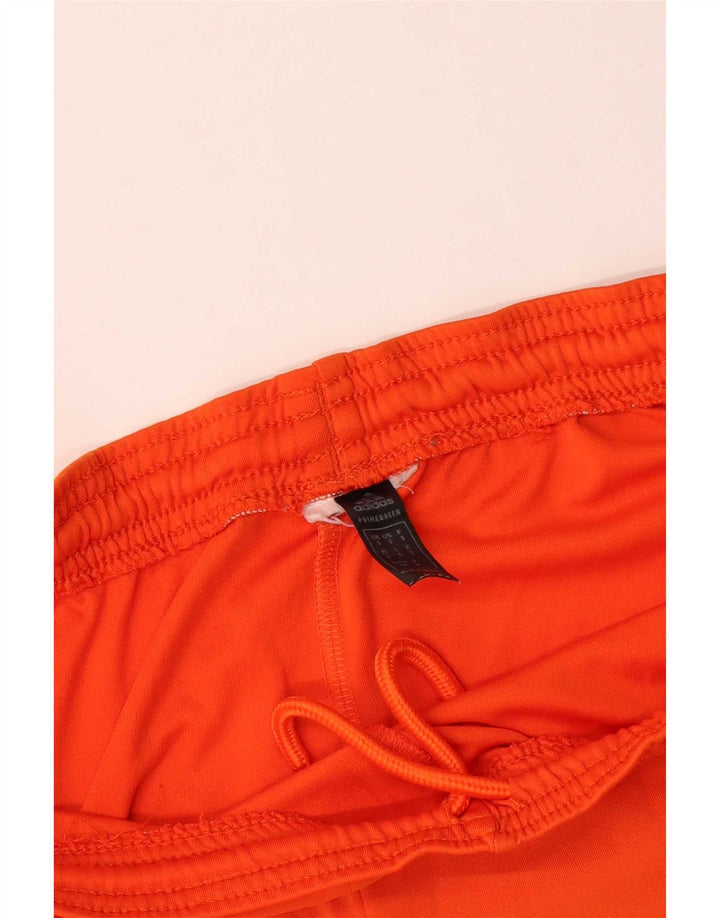Мужские спортивные шорты Adidas Aeroready, маленькие оранжевые, полиэстер