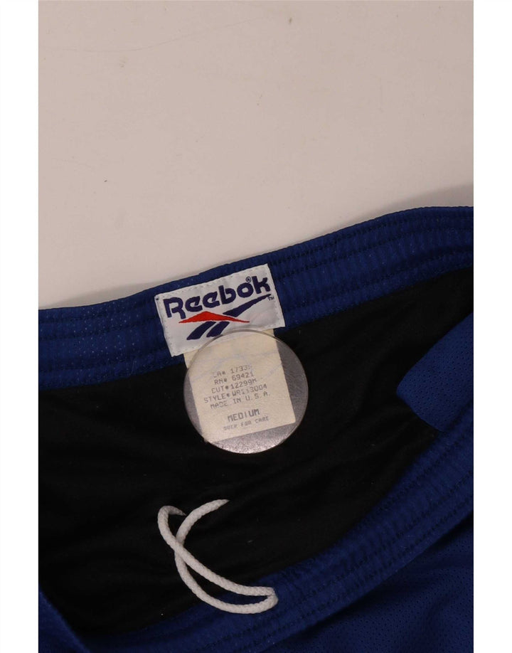 Мужские спортивные шорты Reebok Regular, синие, полиэстер