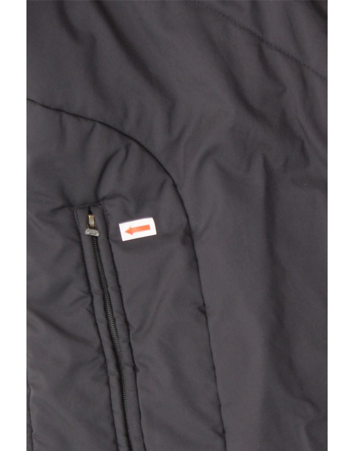 ADIDAS Womens Padded Coat UK 8 Small Navy Blue Polyester Vintage Adidas and Second-Hand Adidas from Messina Hembry 