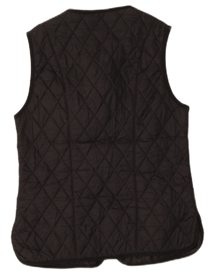 Женский стеганый жилет Barbour UK 12, средний черный