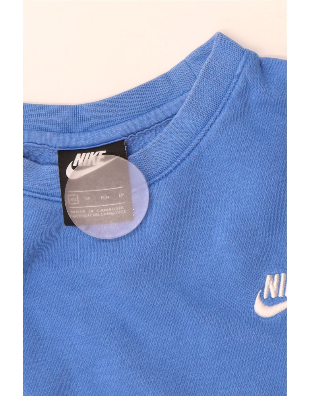 Мужской свитер Nike XS, синий хлопок