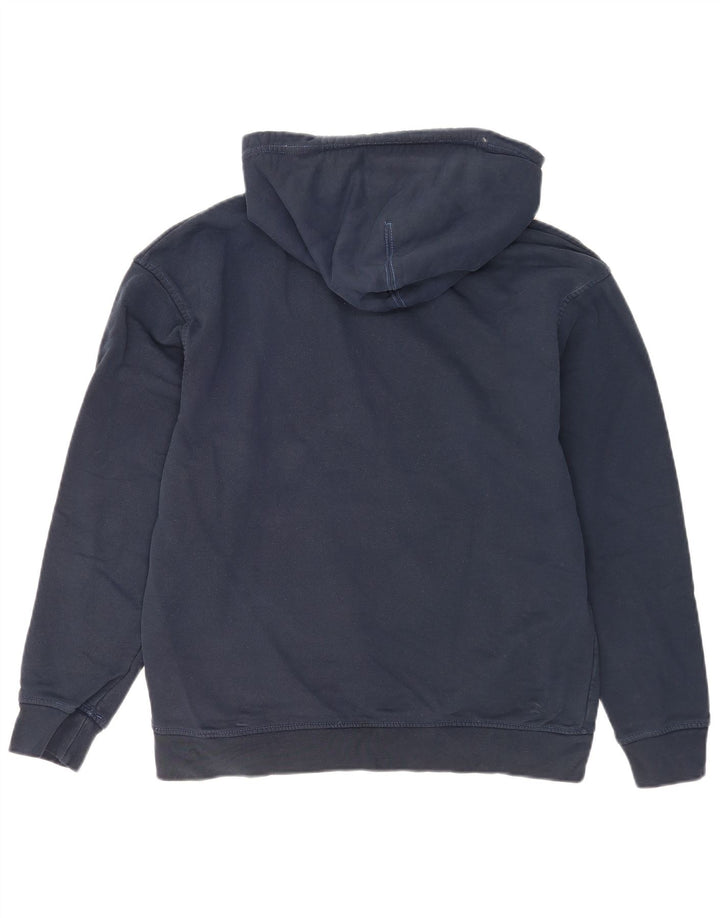 Мужской джемпер с капюшоном с рисунком Levi's, средний темно-синий, хлопковый