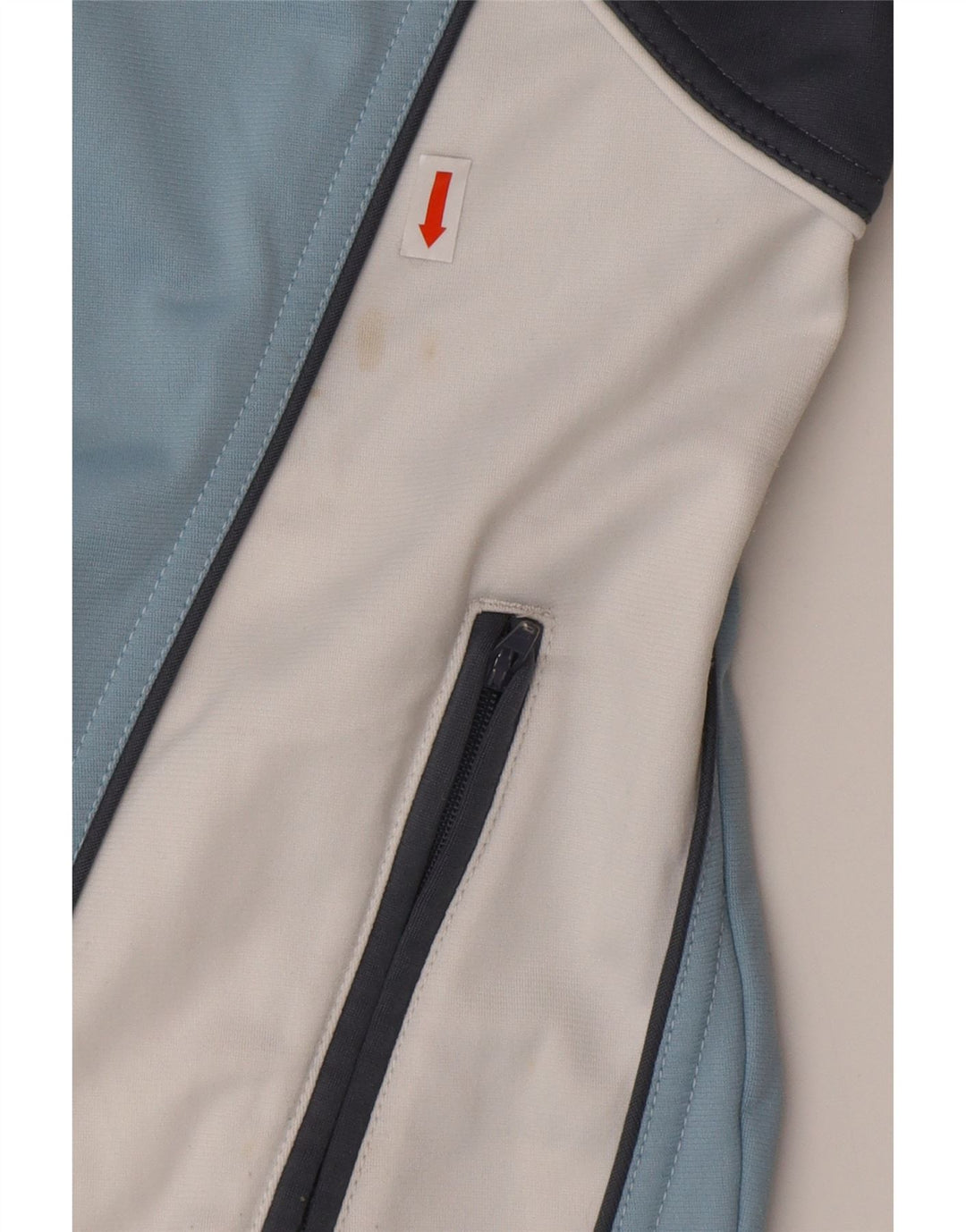 LOTTO Женский спортивный костюм Top Jacket UK 20 2XL Синий Цветной блок