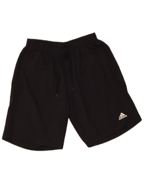 Мужские спортивные шорты Adidas Aeroready с графикой, средние черные
