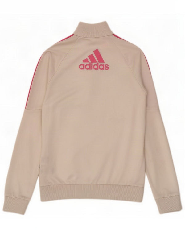 Спортивный костюм Adidas для девочек, 13–14 лет, белый полиэстер