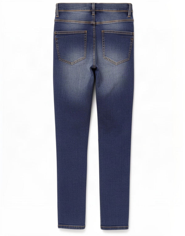 Мужские потертые узкие джинсы Zara EU 40 Medium W31 L26, синие, хлопок