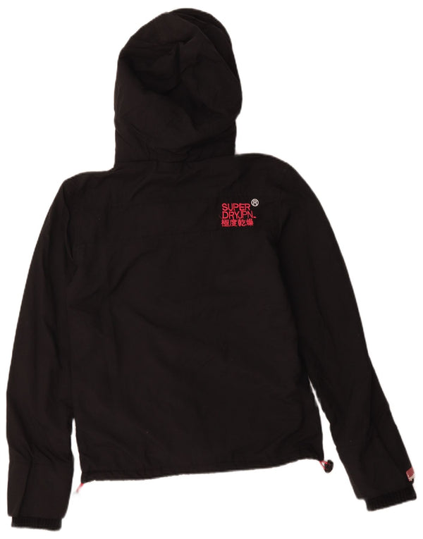 Женская ветровка с капюшоном Superdry UK 6 XS, черная