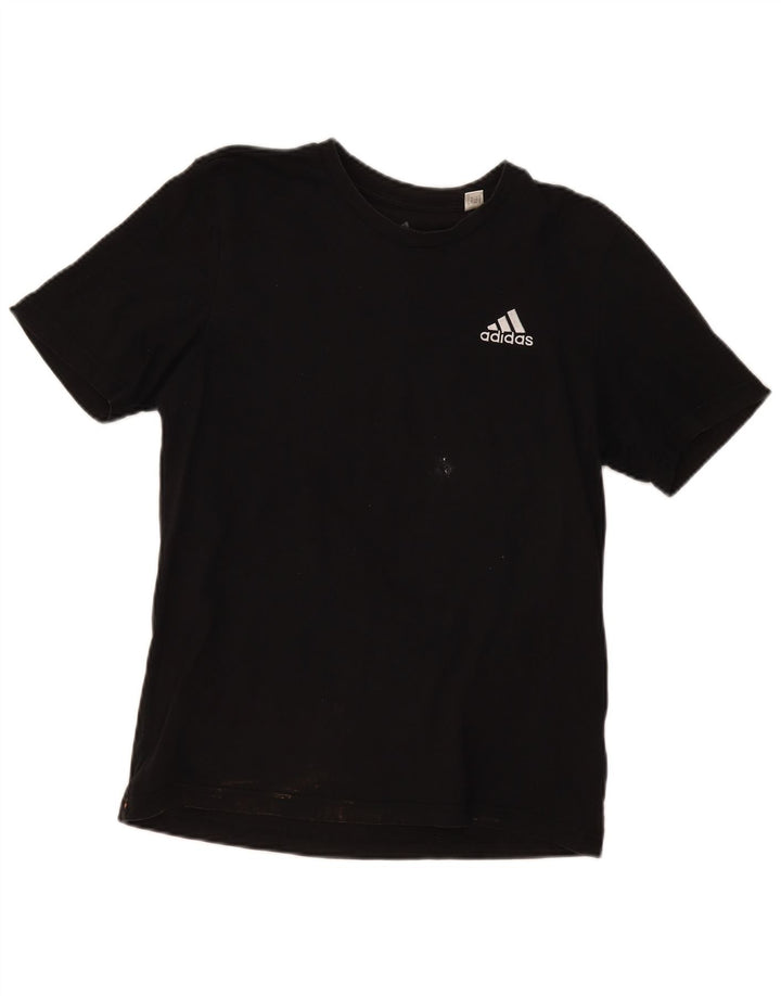 Adidas Мужская футболка Top Small Black Cotton