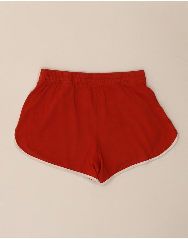 Женские спортивные шорты Reebok UK 4/6 XS, красный хлопок