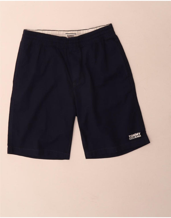 Мужские шорты чинос Tommy Hilfiger, маленькие W28, темно-синие, хлопок