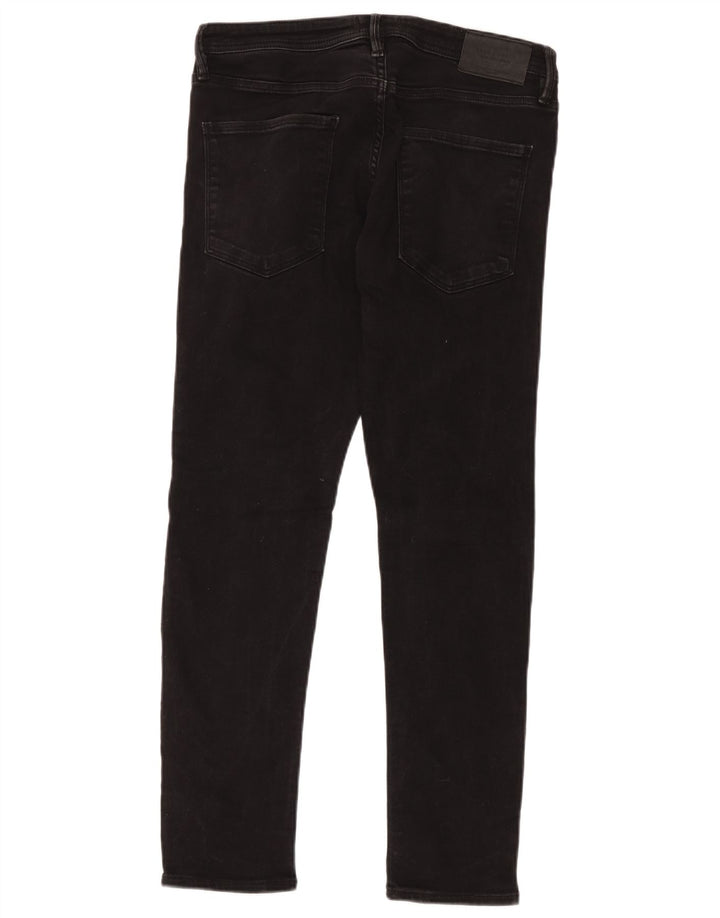 Мужские джинсы GLENN Slim W32 L30 Jack & Jones, черный хлопок