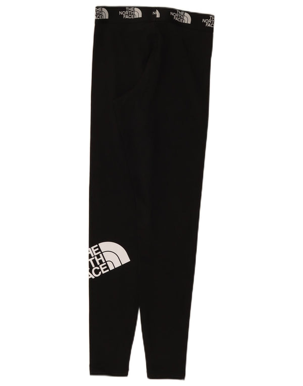 Женские леггинсы с рисунком The North Face UK 4 XS, черный хлопок