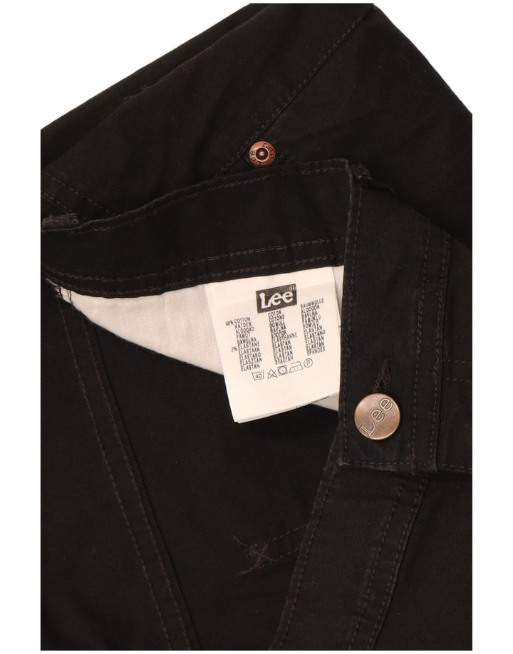 Мужские прямые повседневные брюки LEE Brooklyn W36 L34, черный хлопок