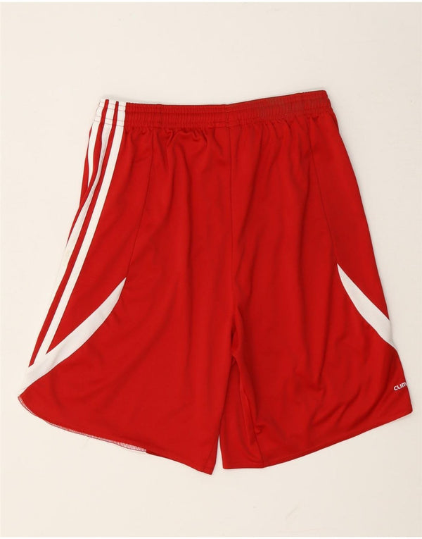 Женские спортивные шорты Adidas Climacool UK 6 XS, красный полиэстер с цветными блоками