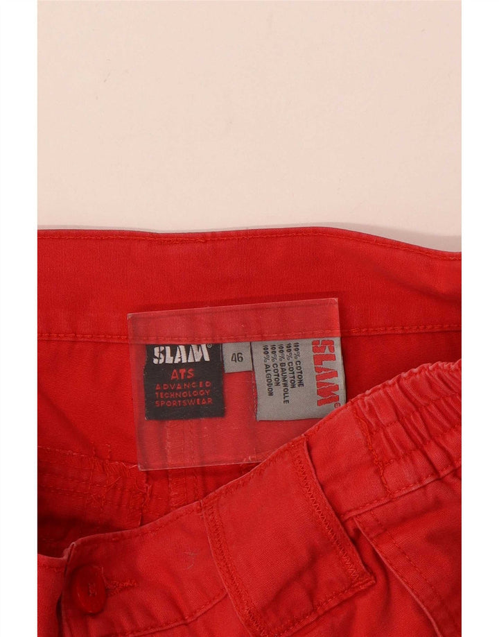 Мужские шорты карго Slam IT 46 Small W32 Красный хлопок