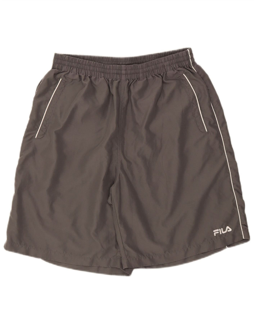 Мужские спортивные шорты Fila XL серые из полиэстера