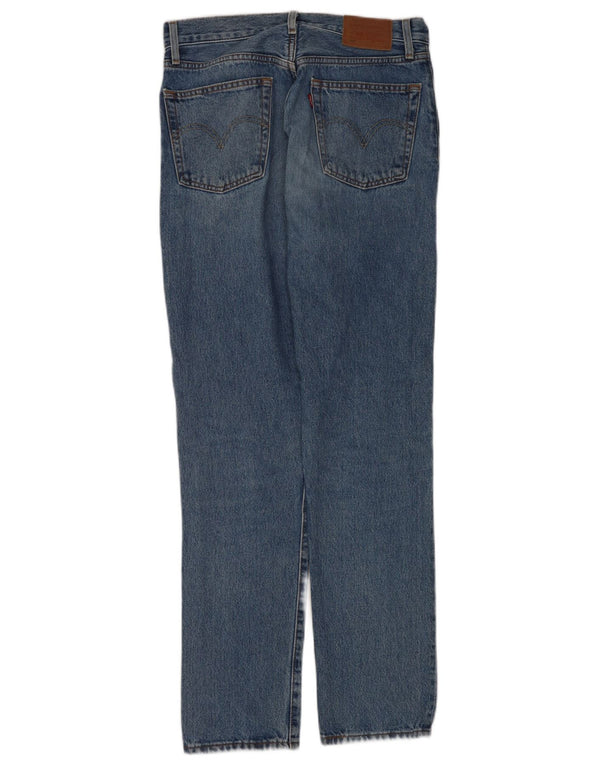Женские прямые джинсы Levi's 501 W26 L30 синие, хлопок