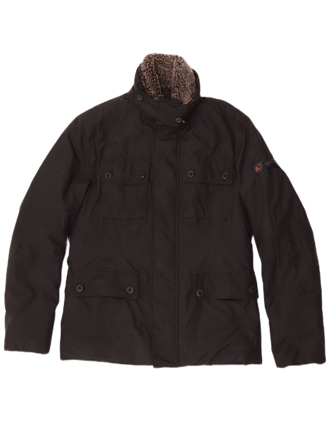 Мужская стеганая куртка PEUTEREY UK 44 2XL, черный полиэстер