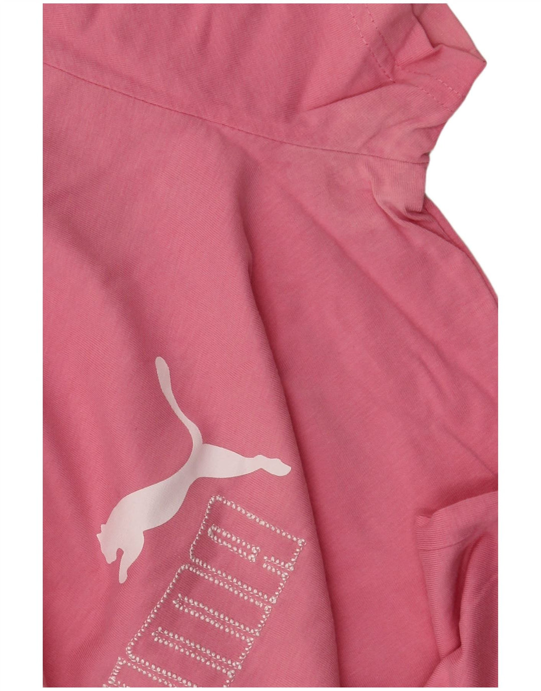 Женская футболка с рисунком Puma Top UK 14 Medium Pink