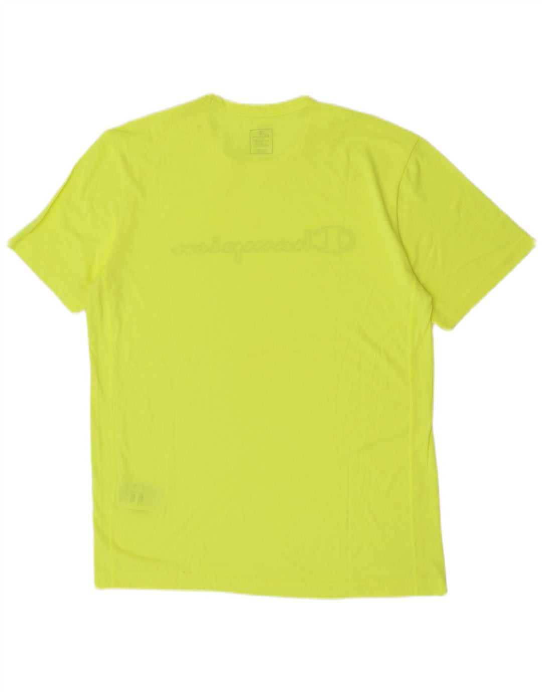 Мужская футболка с рисунком Champion 2XL, желтый полиэстер