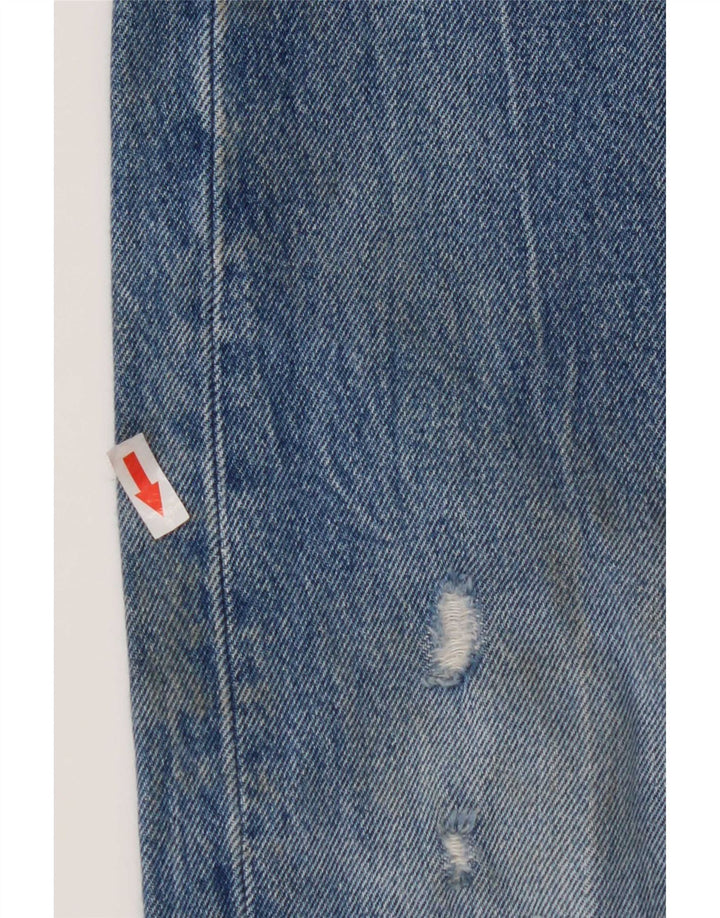 Женские прямые джинсы Levi's 501 W28 L32, синий хлопок
