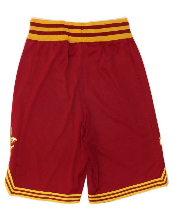 ADIDAS Boys Sport Shorts 11-12 Years  Red Polyester Vintage Adidas and Second-Hand Adidas from Messina Hembry 
